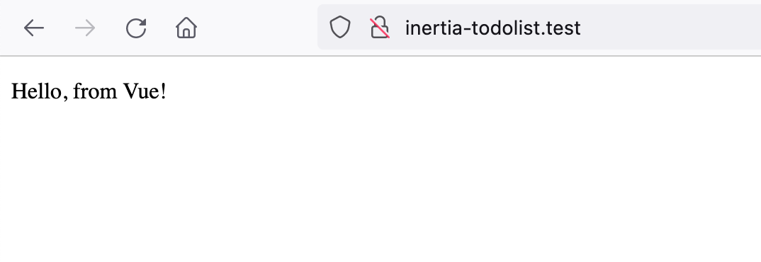 Hello, from Vue