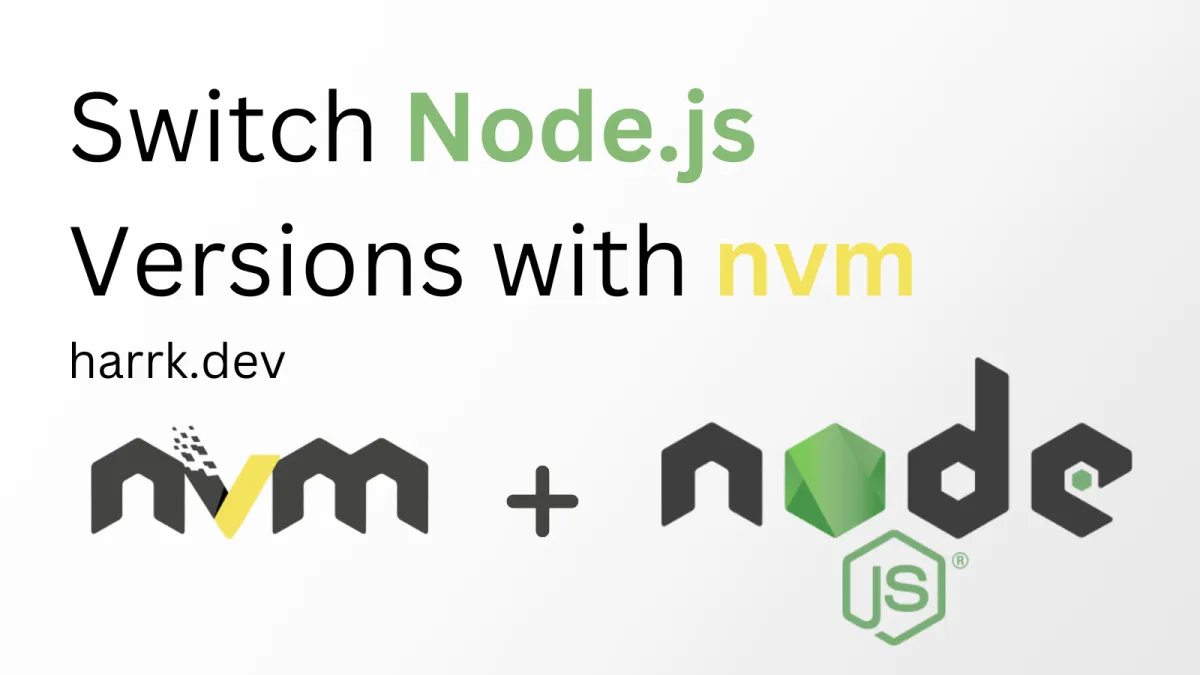 How To Switch Between Node.js Versions Using nvm